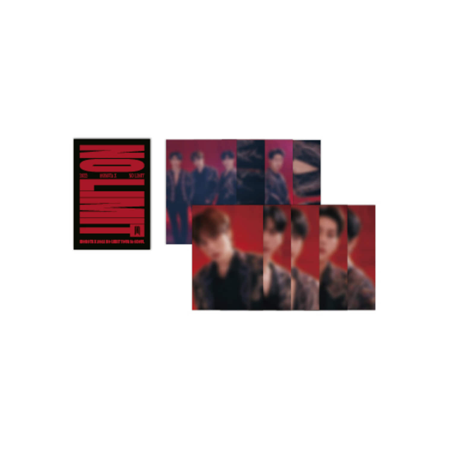 몬스타엑스(MONSTA X) [NO LIMIT TOUR in SEOUL] OFFICIAL MD - 엽서 세트 POST CARD SET