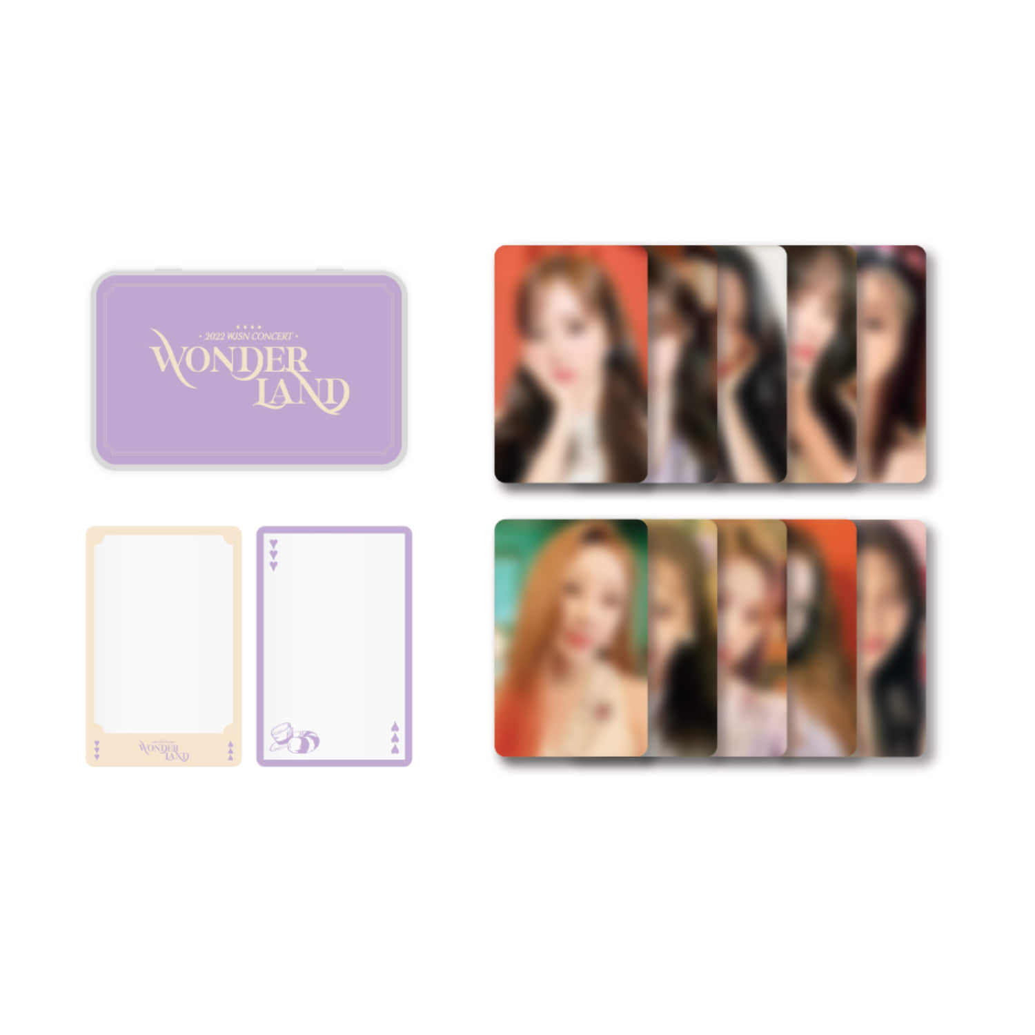 우주소녀(WJSN) [WONDER LAND] 2022 WJSN CONCERT Official MD - 틴 케이스 포토카드 세트 TIN CASE PHOTOCARD SET