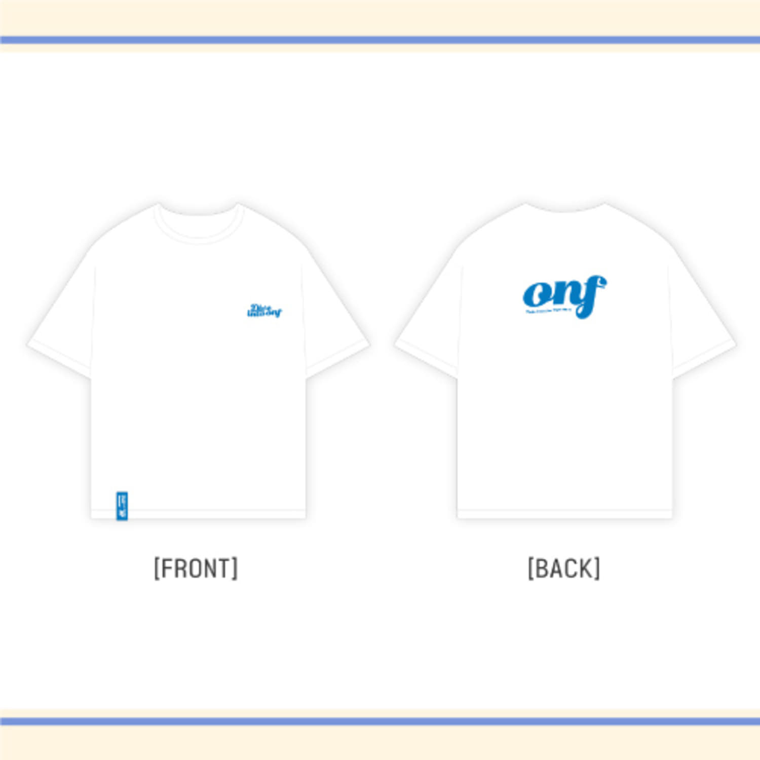 온앤오프(ONF) [Dive into ONF] Official MD - 반팔 티셔츠 T-SHIRTS