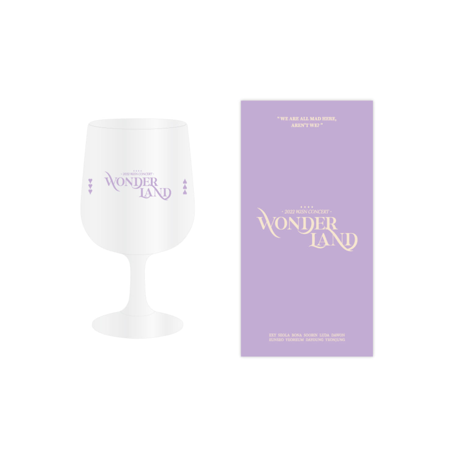 우주소녀(WJSN) [WONDER LAND] 2022 WJSN CONCERT Official MD - 고블렛 잔 GOBLET CUP