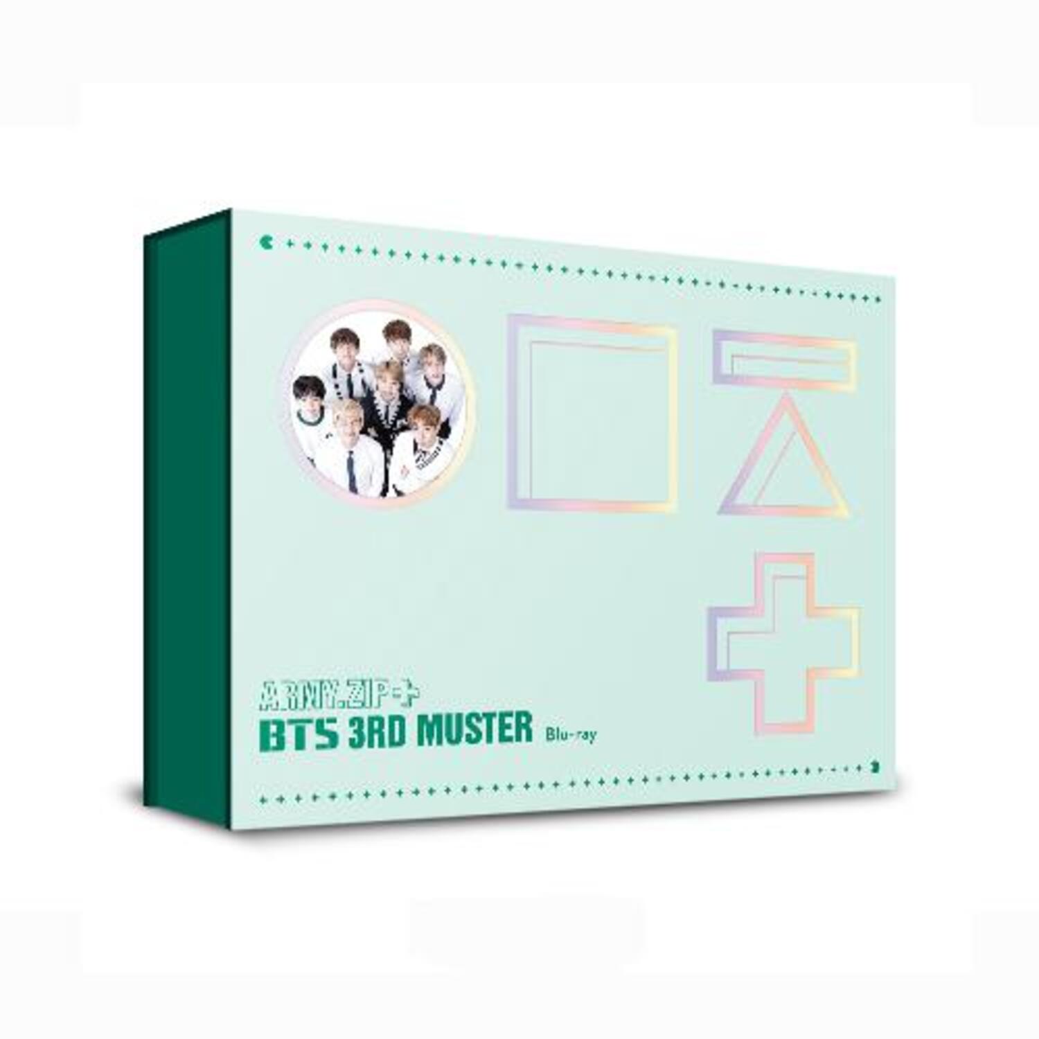 방탄소년단(BTS) - BTS 3rd MUSTER [ARMY.ZIP+] Blu-ray (초도한정-고급엽서 증정!)