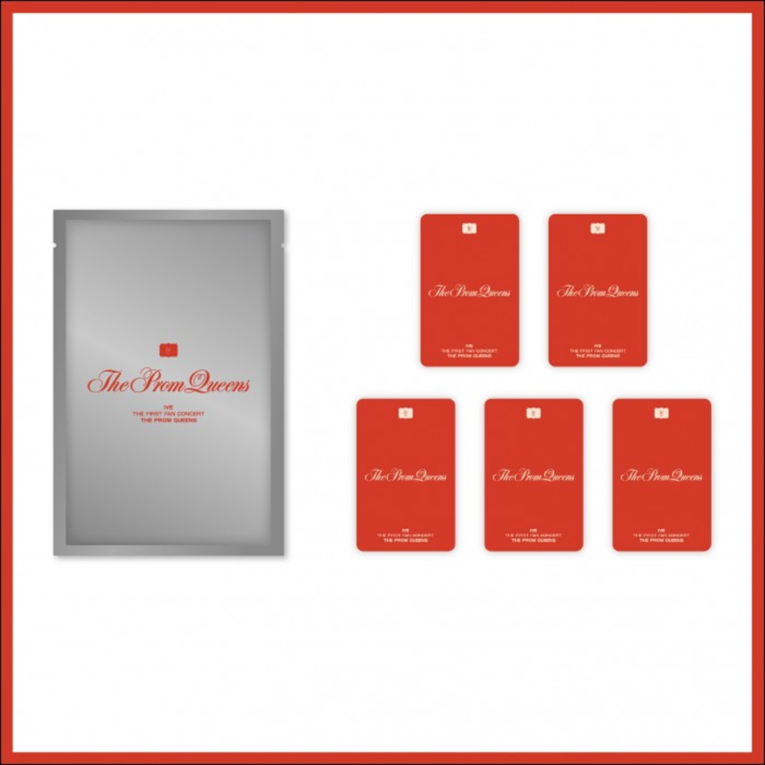 아이브(IVE) - [THE PROM QUEENS] Official MD -  랜덤 포토카드팩 RANDOM PHOTOCARD PACK