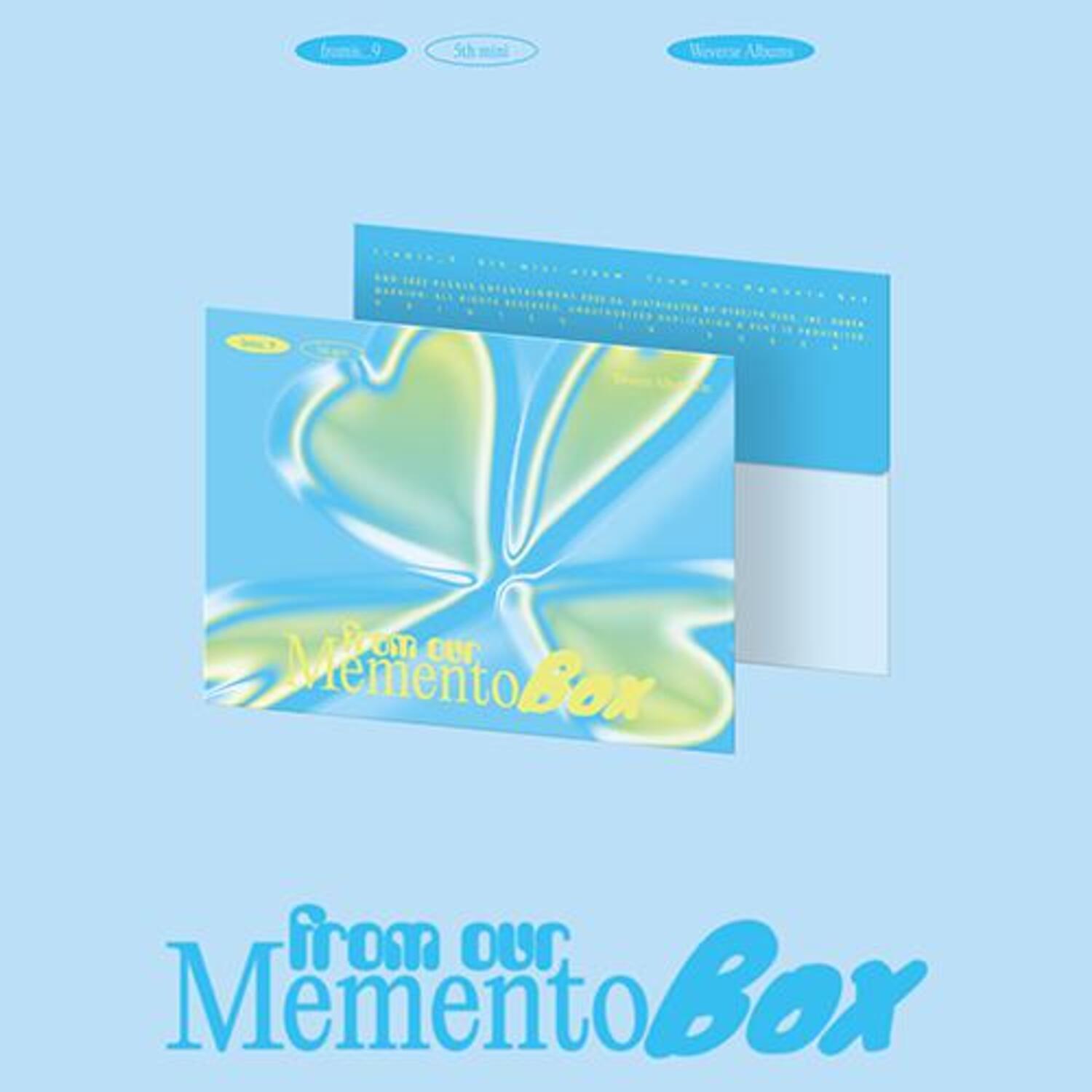 프로미스나인 (fromis_9) -  5th Mini Album [from our Memento Box] (Weverse Albums ver.) (RANDOM)