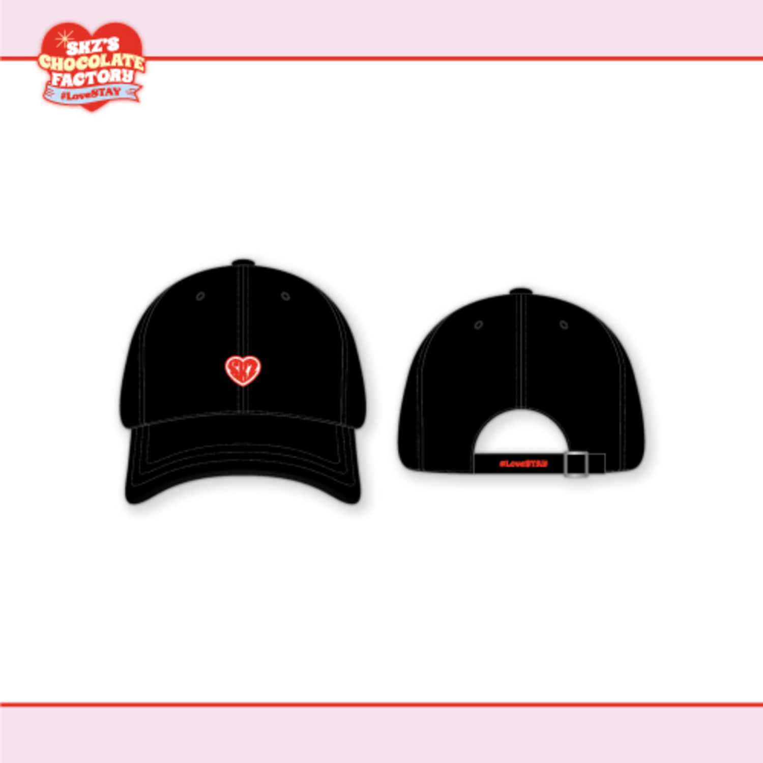 STRAY KIDS(스트레이 키즈) - [2ND#LoveSTAY &#039;SKZ’S CHOCOLATE FACTORY] 볼캡 BALL CAP