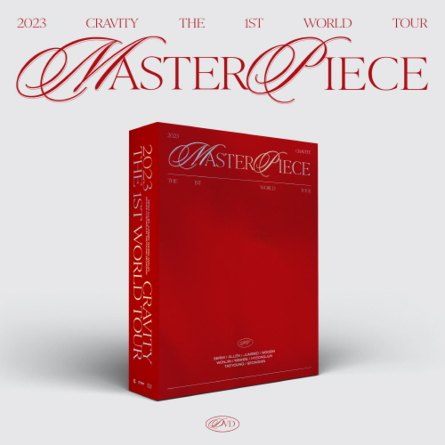 크래비티 (CRAVITY) - 2023 CRAVITY THE 1ST WORLD TOUR ‘MASTERPIECE’ DVD