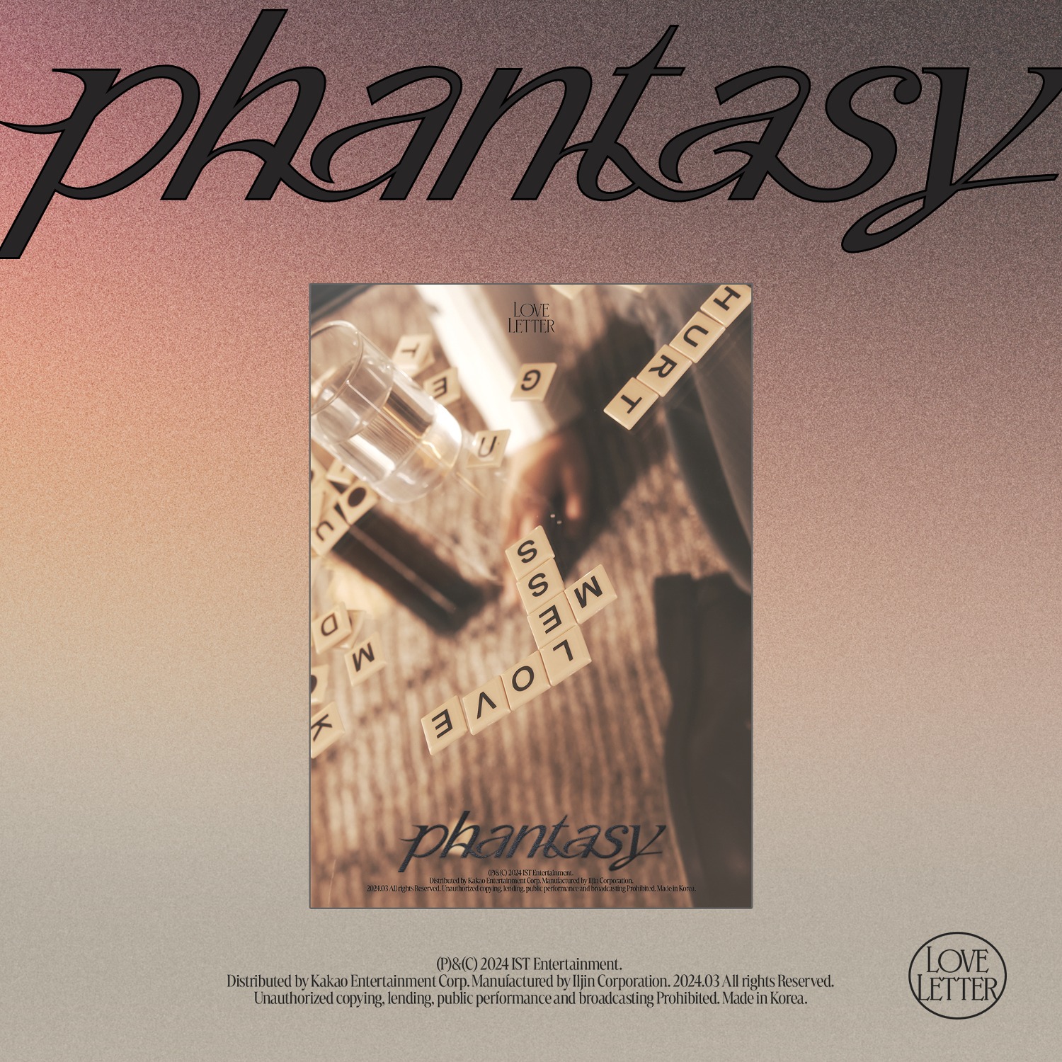 더보이즈(THE BOYZ) - 정규 2집 [PHANTASY]  Pt.3 &#039;Love Letter&#039; Write Ver.