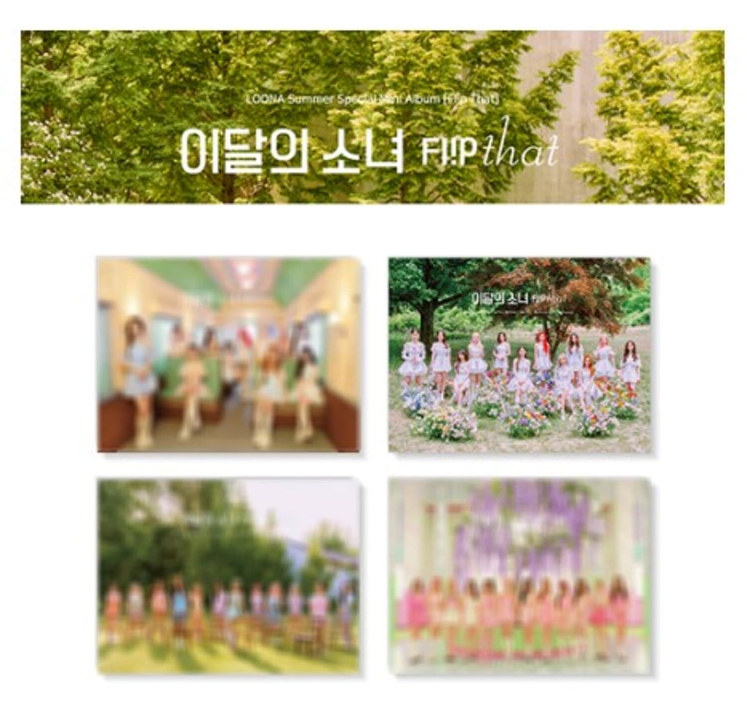 이달의 소녀 (LOONA) - LOONA Summer Special Mini Album [Flip That](SET)