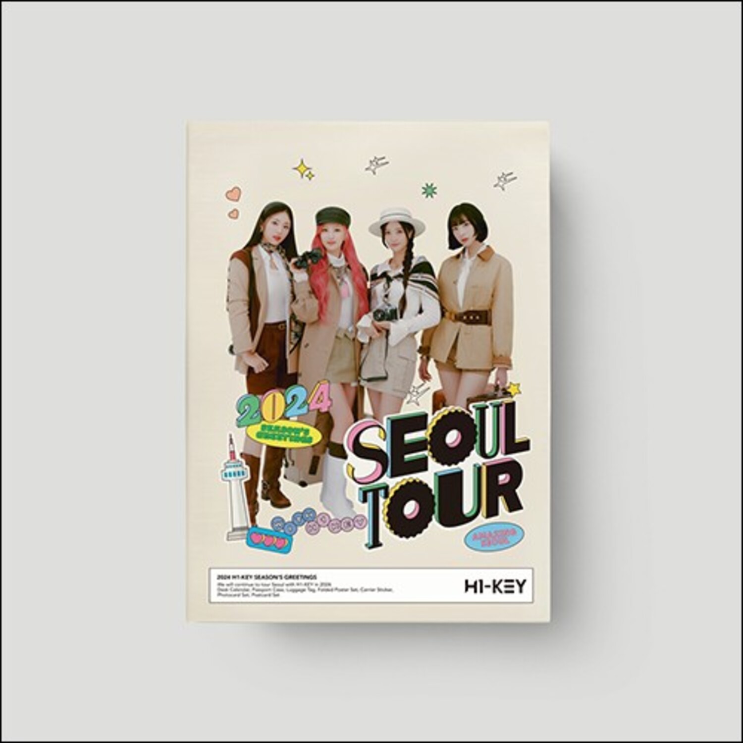 하이키(H1-KEY)  -  H1-KEY 2024 SEASON&#039;S GREETINGS [SEOUL TOUR] (예약판매 특전)