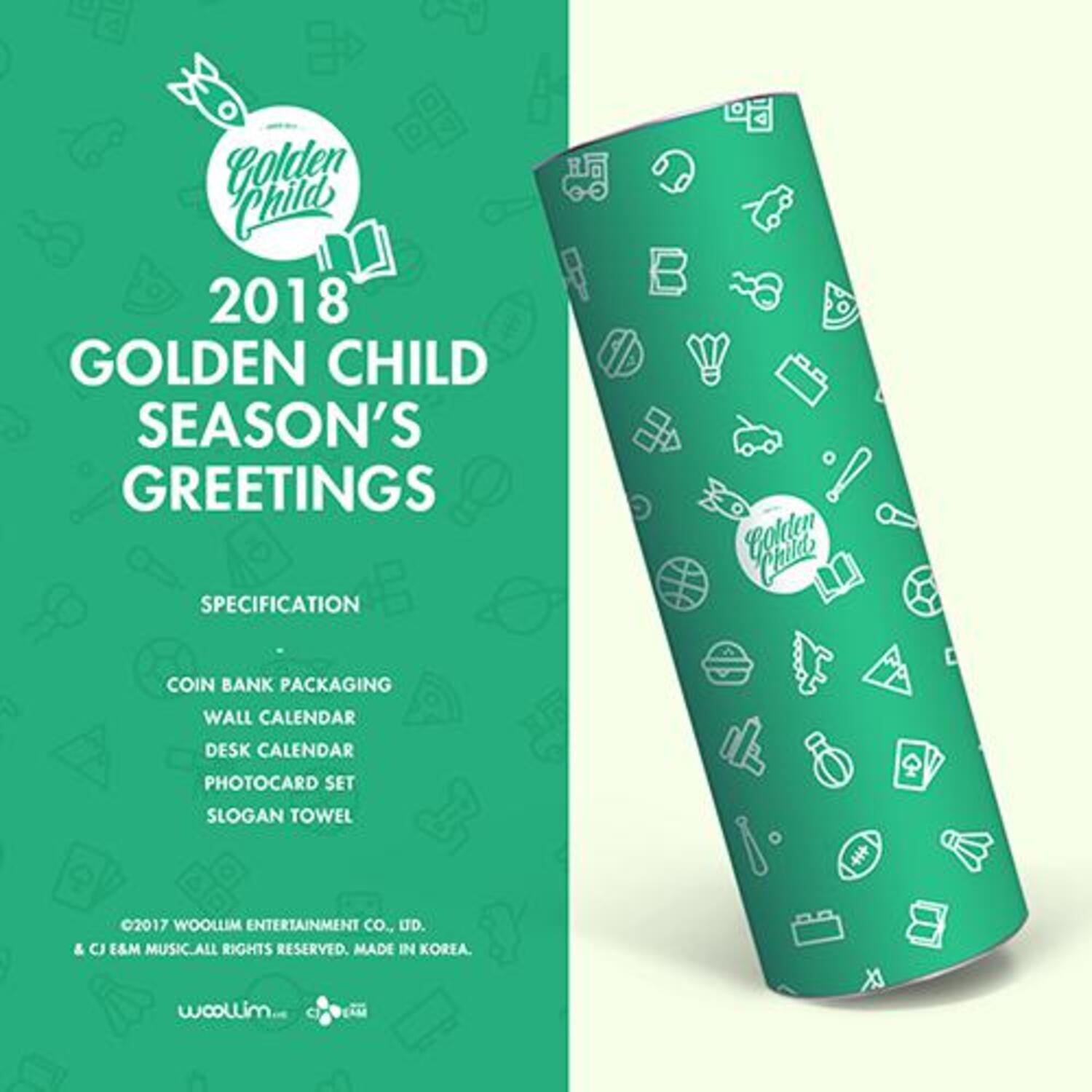 골든차일드 (GOLDEN CHILD) - [2018 시즌 그리팅 (GOLDEN CHILD SEASON’S GREETINGS)]