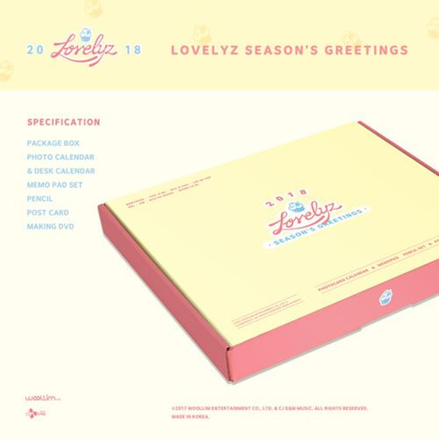 러블리즈(Lovelyz) - 2018 러블리즈 시즌그리팅 (2018 LOVELYZ SEASON’S GREETINGS)