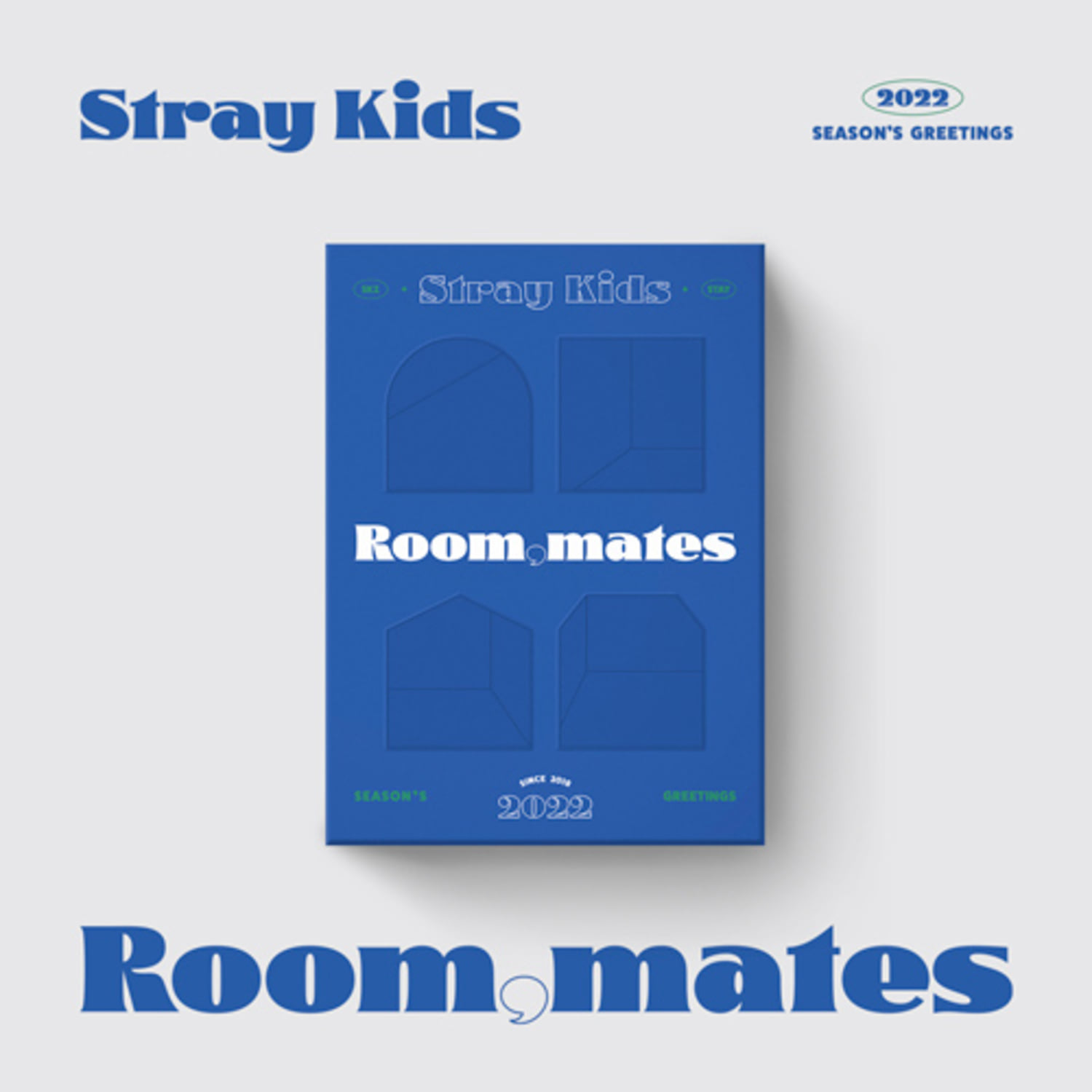 [예약판매] 스트레이 키즈 stray Kids 2022 SEASON&#039;S GREETINGS Room,mates