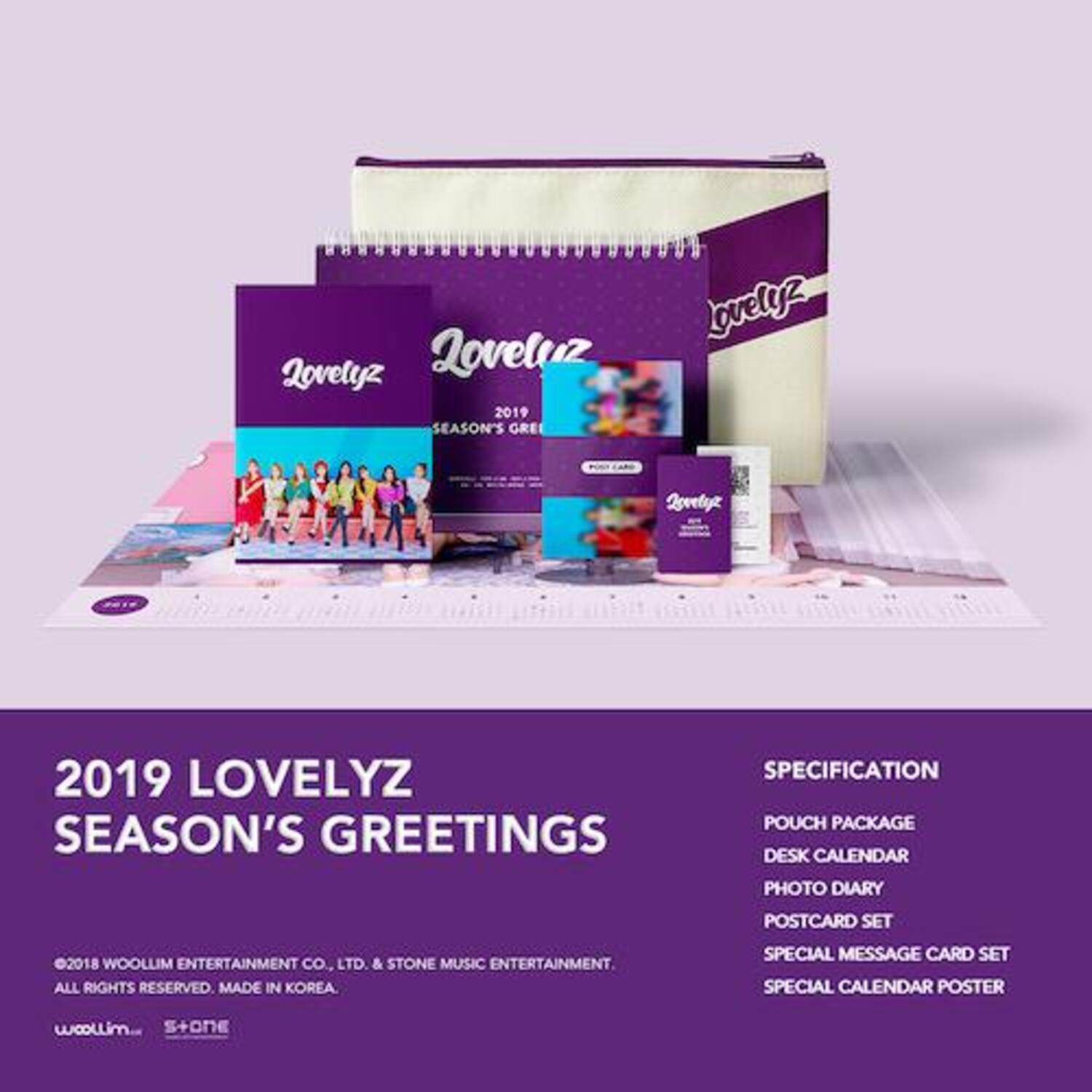 러블리즈 (LOVELYZ) - [2019 시즌그리팅] (2019 LOVELYZ SEASON&#039;S GREETINGS)