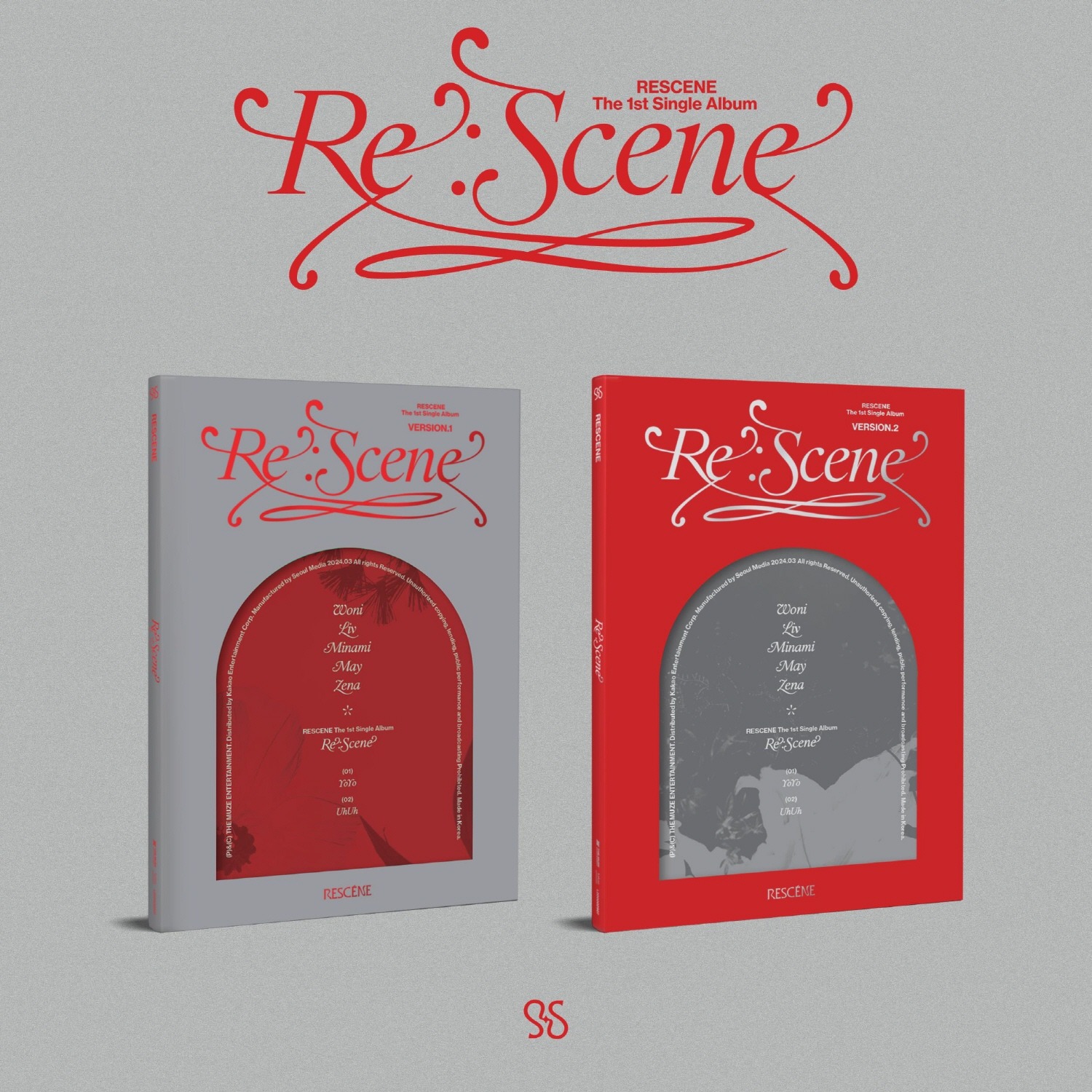 RESCENE (리센느) - 싱글 1집 [Re:Scene] (세트)
