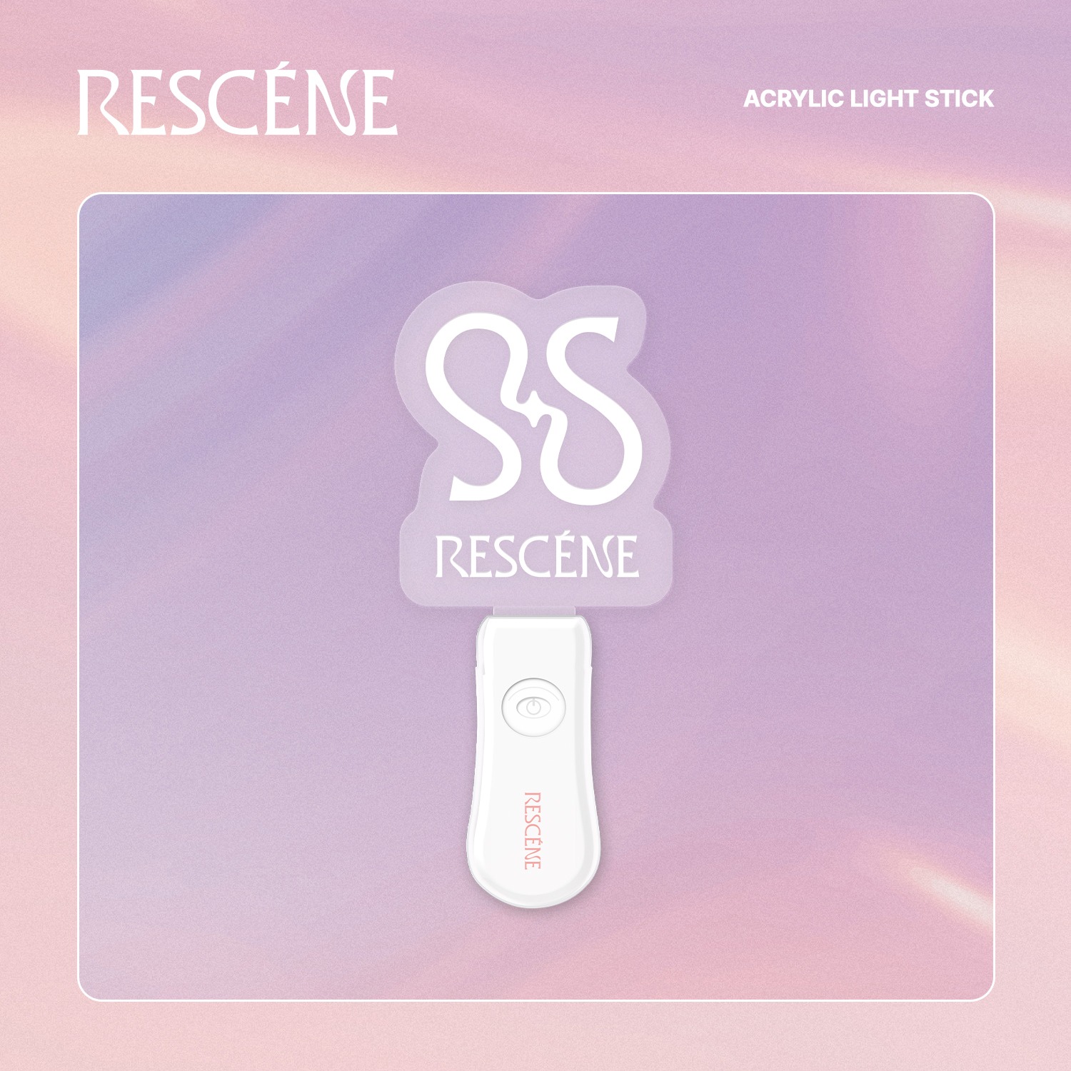 RESCENE (리센느) 아크릴 응원봉 Acrylic Light Stick