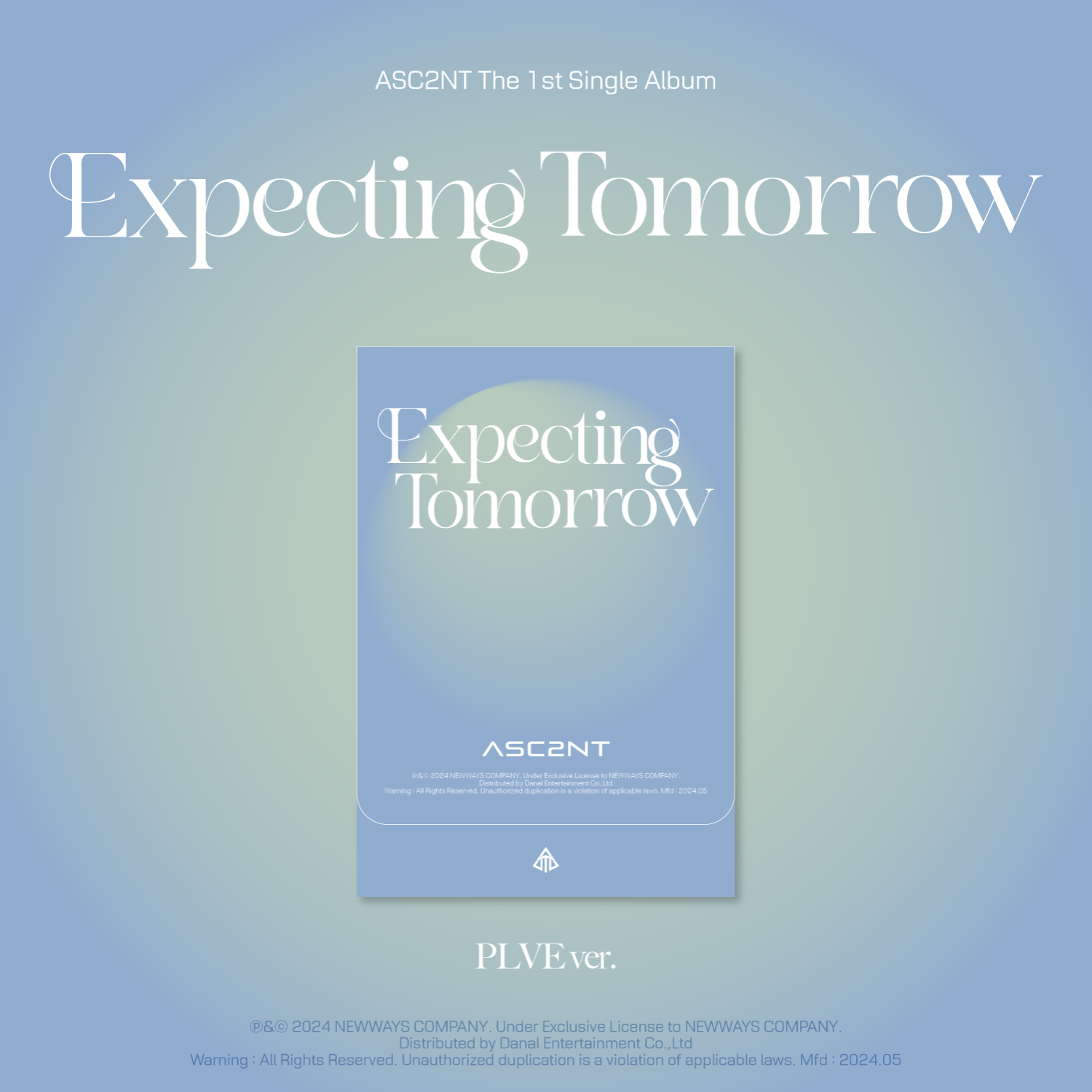 ASC2NT(어센트) - 싱글 1집 [Expecting Tomorrow] (PLVE ver.)
