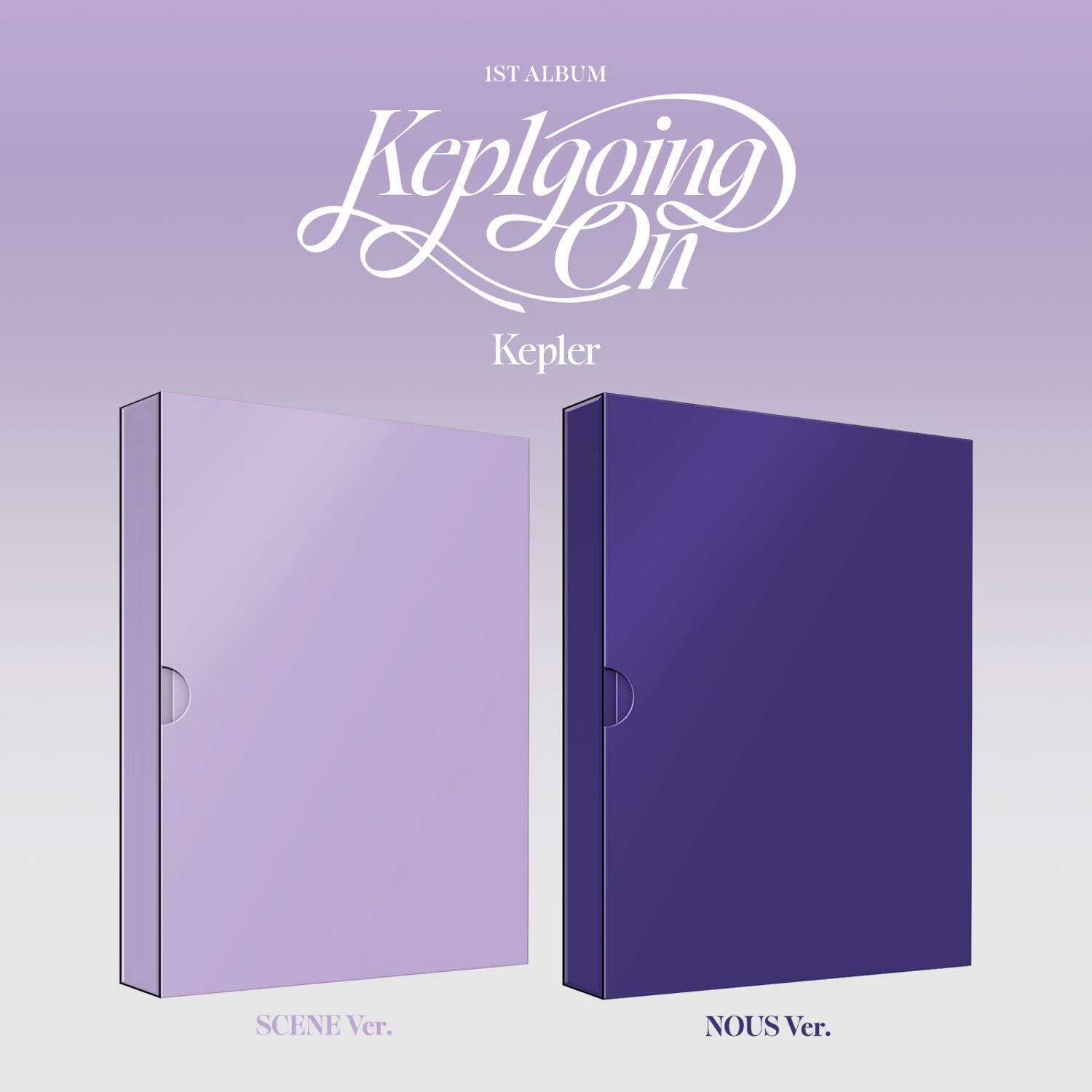 케플러(Kep1er) - 1st Album [Kep1going On] (Scene Ver. / Nous Ver.) (랜덤)
