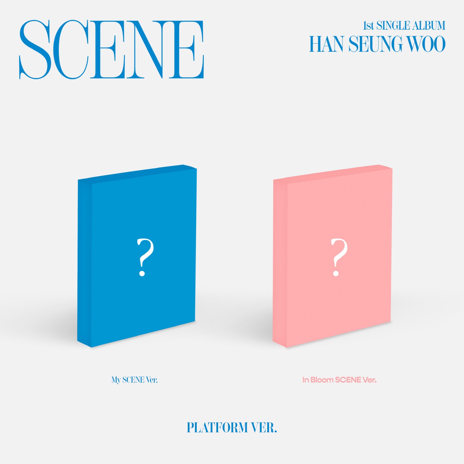 한승우(Han Seung Woo) - 싱글 1집 [SCENE] (Platform Ver.) (2종 세트)
